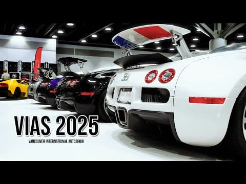 Vancouver International Auto Show 2025 in 4K