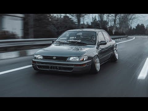 Static Toyota Corolla AE101 on BBS Wheels in 4K